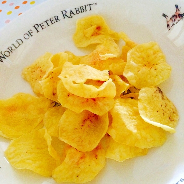 油を使わない!ヘルシー薄味ポテトチップス